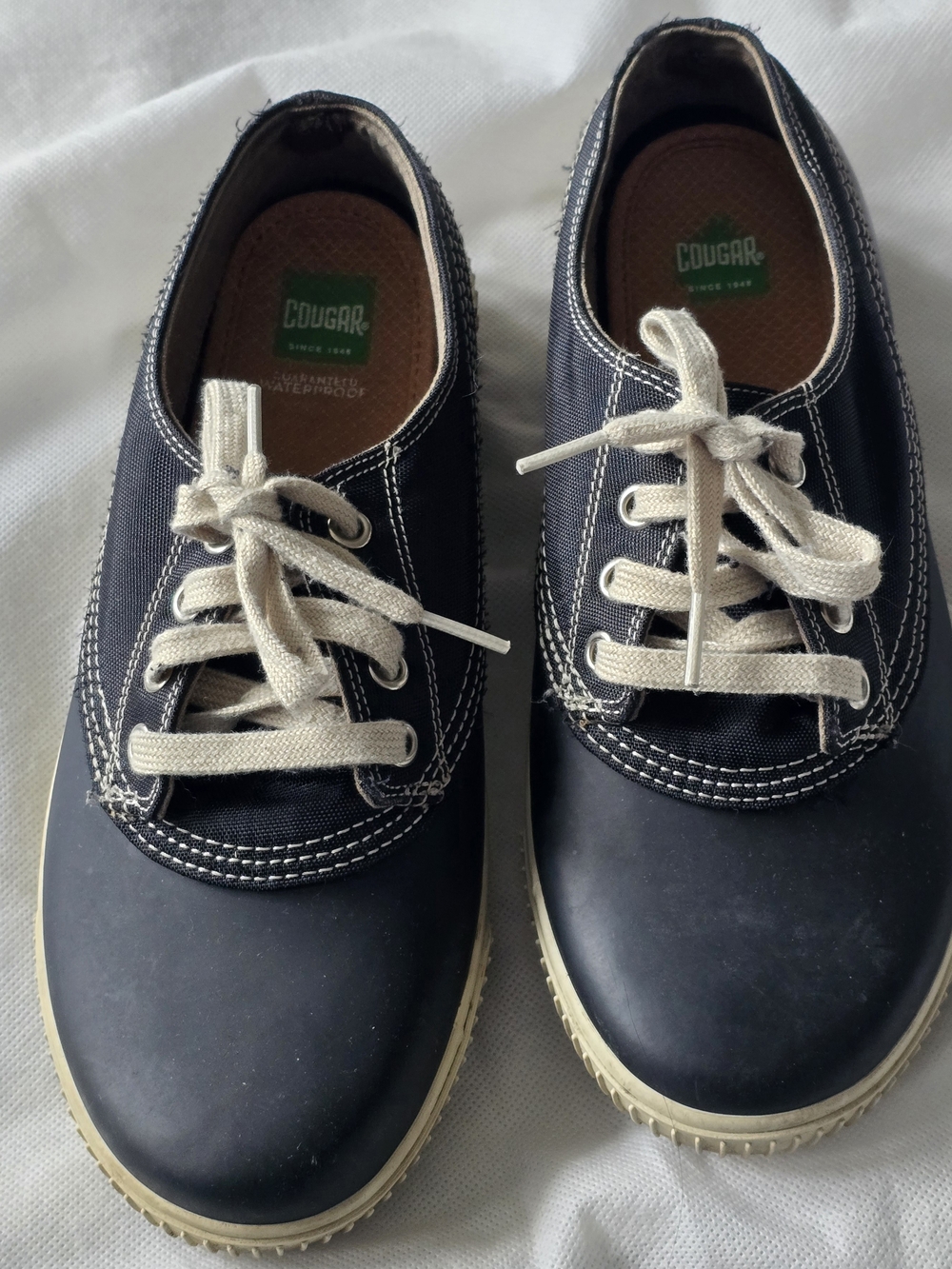 Cougar Women's Boat Duck Waterproof Lace-Up Sneakers Size 9